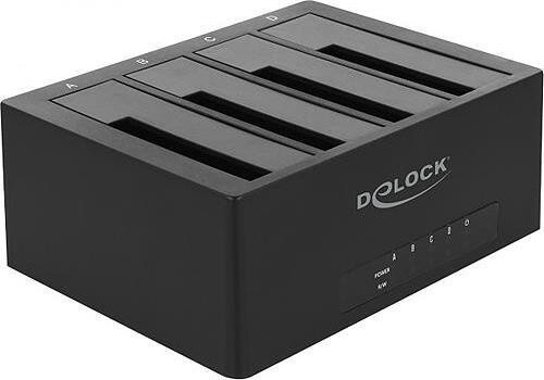 Delock USB Type-C dockingstation voor 4 x SATA HDD/SSD
