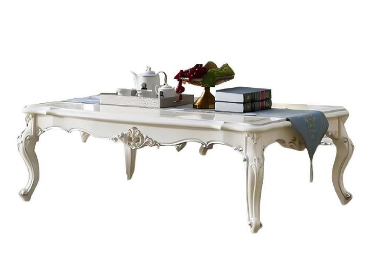 JVmoebel Couchtisch Eleganter Barock Couchtisch aus hochwertigem Holz für das Wohnzimmer