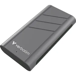 VERBATIM 32022 - Verbatim TurboMetal SSD USB-C 40 Gb/s 2 TB