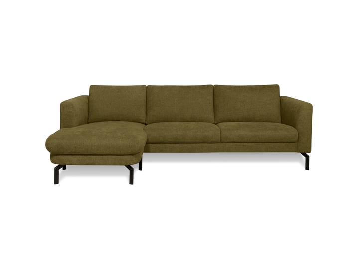 Ecksofa Gomero Stoff senfgelb B 254 T 150 cm - Ecksofa