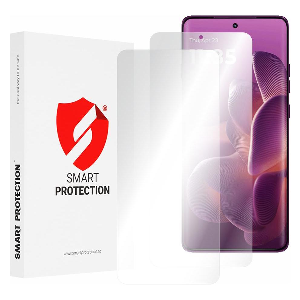 Smart Protection - Premium Classic (2 pack) - Motorola Edge 60 Pro - Clear (2 Stk., Motorola Edge 60 Pro) (58897144)