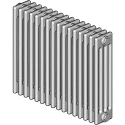 Arbonia Stahlröhrenradiator-Glieder STANDARD AF H 2500 mm T 185 mm
