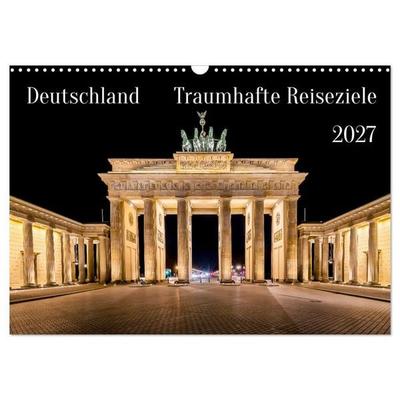 Deutschland - Traumhafte Reiseziele (Wandkalender 2027 DIN A3 quer), CALVENDO Monatskalender