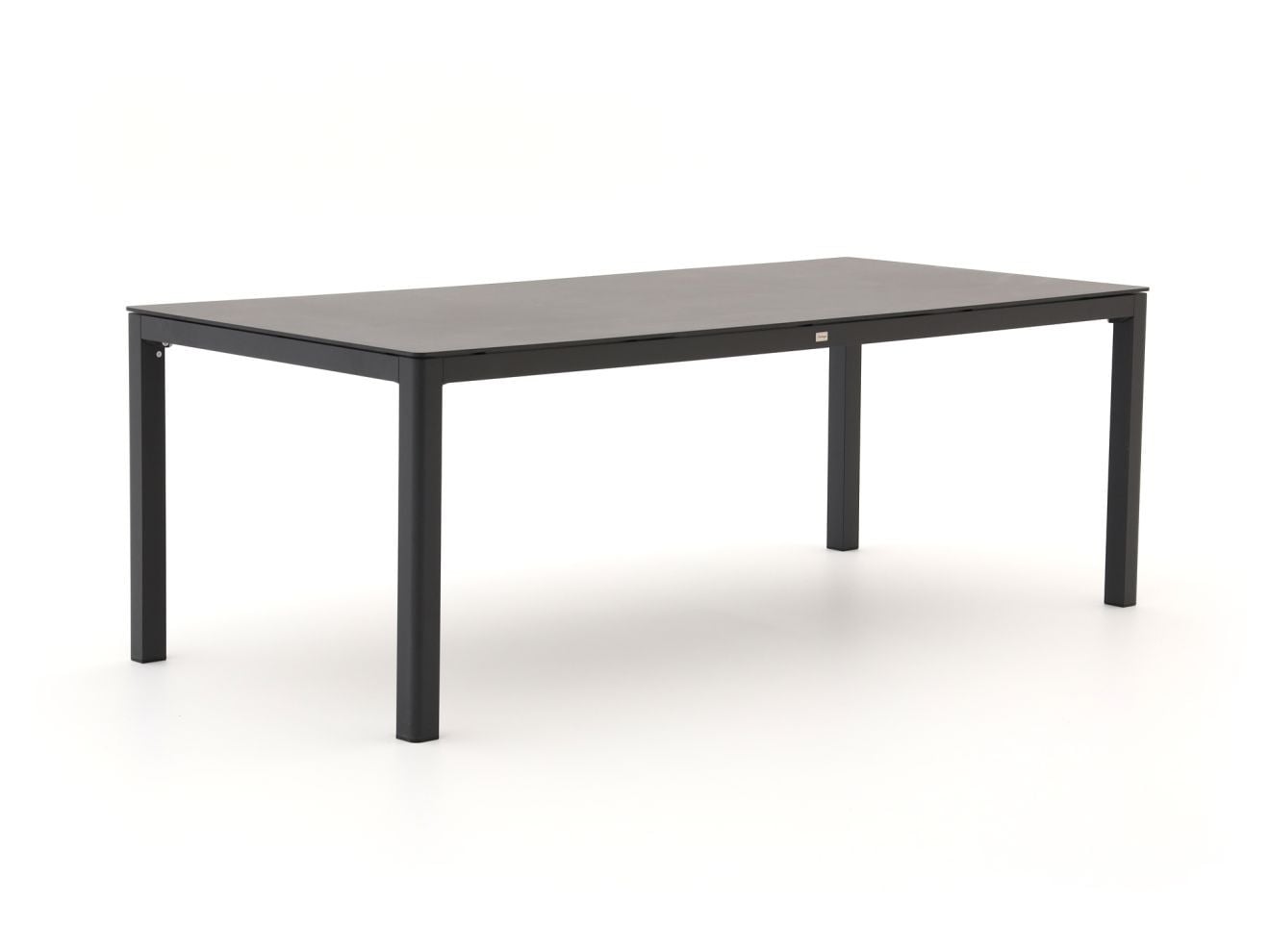 Bellagio Tuineettafel Bellagio - Rechthoekig - Grijs - Kunststof en Aluminium