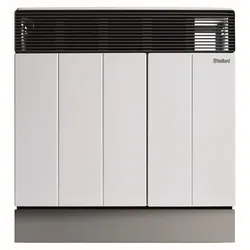 Vaillant VGR 30 F/4 XE Gas-Raumheizautomat für Schornsteinanschluss, cremeweiß/grau
