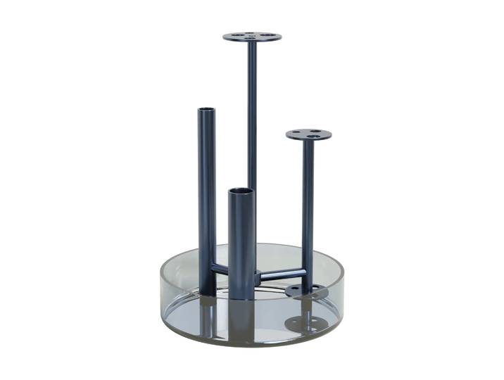 Fritz Hansen Vase Ikeru high Dusk blue