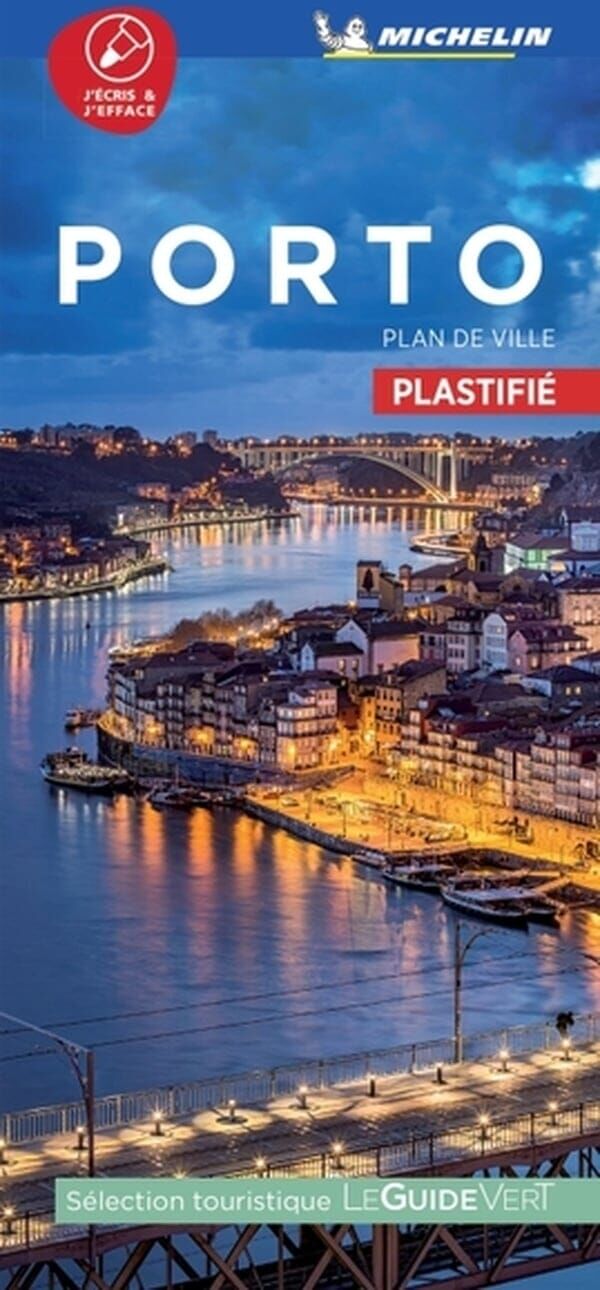 Plan de ville plastifié - Porto   Michelin