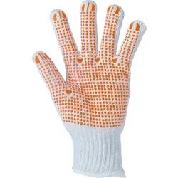 Grobstrick-Handschuhe "X9000" PVC-Noppen - 7 (S)