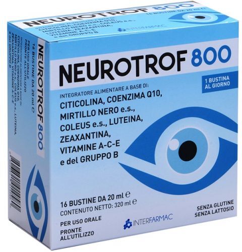 INTERFARMAC Srl NEUROTROF*800 16 Bust.
