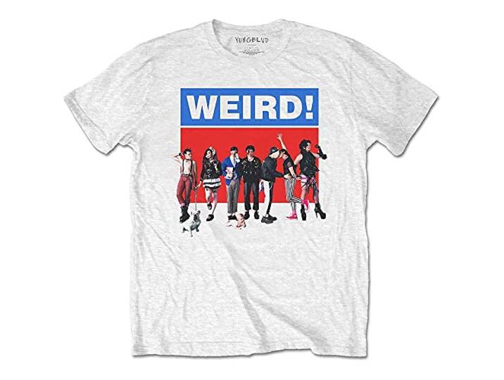 Yungblud T Shirt Weird Logo nieuw Officieel Mannen
