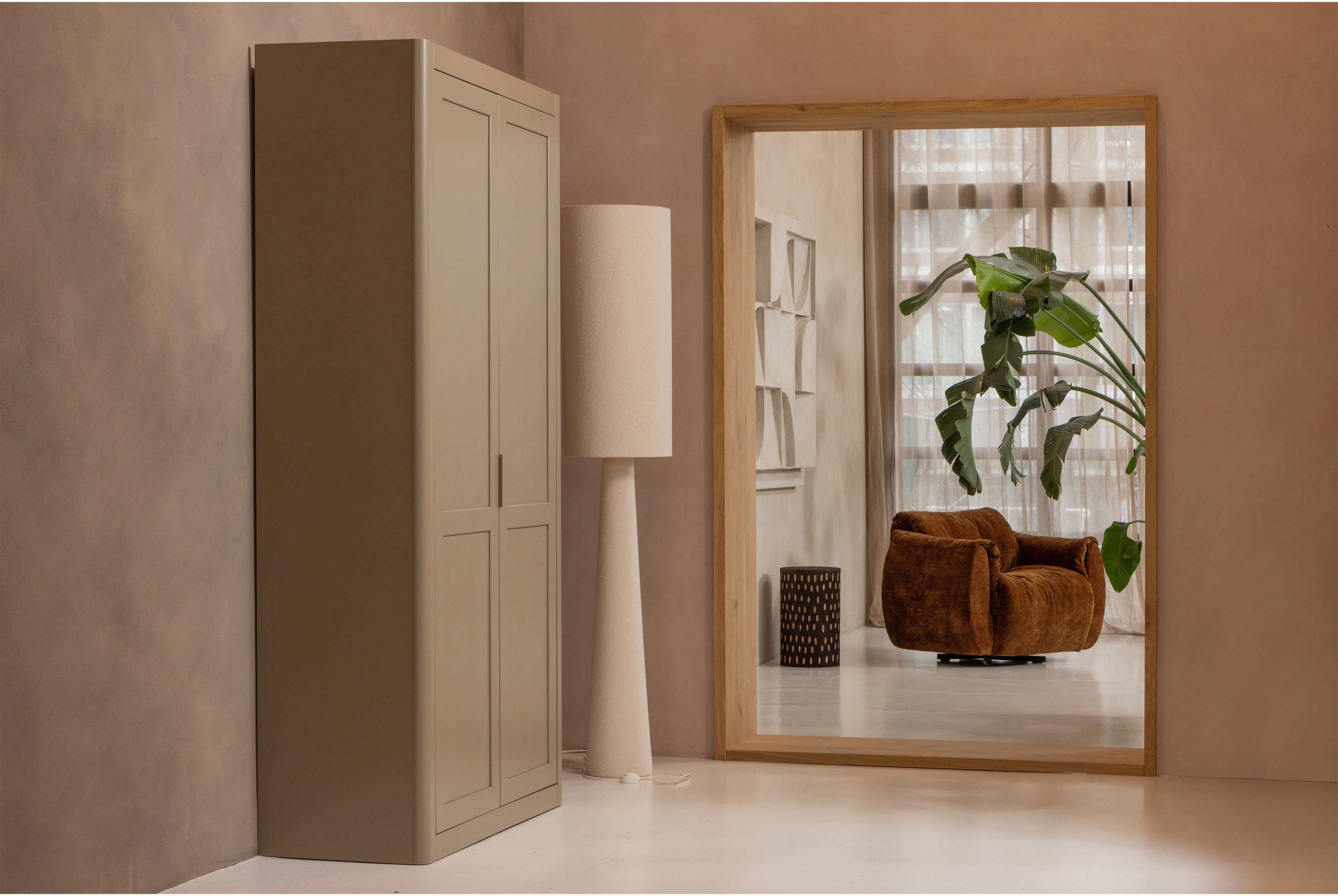 Mehrzweckschrank WOOOD "Gunnar FSC-Kiefernholz gebürstet, H 217 x B 120 x T 48 cm", braun, B:120cm H:217cm T:48cm, Massivholz, Schränke, Mehrzweckschrank, Tragkracht 20kg pro boden, Pfleigleicht, Wandbefestigung empfohlen braun Schlamm, B/H/T: 120cm x 217