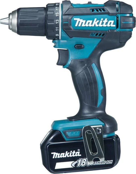 makita DDF482RFJ Akku-Bohrschrauber-Set 18,0 V, mit 2 Akkus
