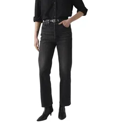 Levi’s Ribcage Jeans in Schwarz mit sehr hohem Bund-W27 / L31
