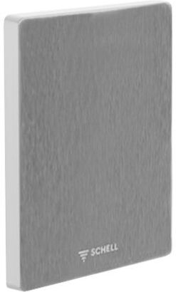 Schell Edition Urinal-Frontblende 230802899 mit Montagerahmen, Edelstahl