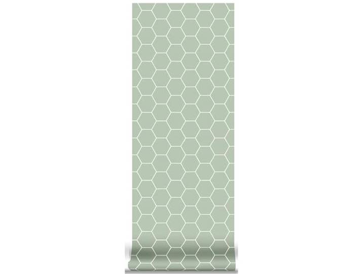 Superfresco Easy - Vliestapete - Honigwabe - Geo - Grün - 10m x 52cm Tapeten Wohnzimmer, Wandverkleidung Einfach anzubringen und zu EntfernenGrün 1005 x 52
