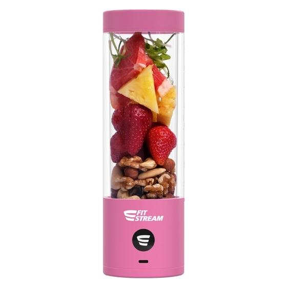 FitStream Pro Pink / Tragbarer Mixer / 7,4 W / 0,38 l / 2000 mAh Akku (8582002427891)