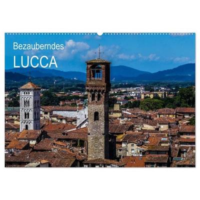 Bezauberndes Lucca (Wandkalender 2026 DIN A2 quer), CALVENDO Monatskalender