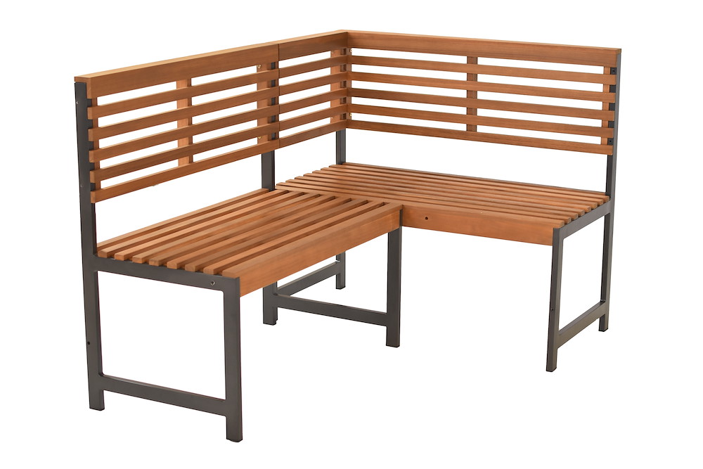 MERXXHANDELS Eckbank, Aluminiumgestell mit FSC® Akazie 16967235
