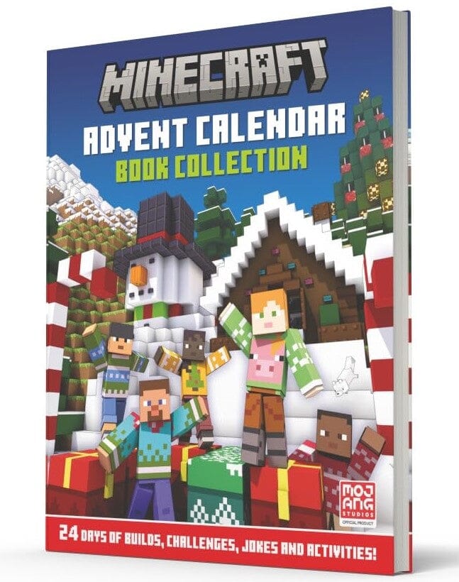 Minecraft Advent Calendar: 24 Days of Builds, Challenges, Jokes and Activities: 24 Mini Books Collection - Ages 6+ - Hardback Harpercollins Publisher