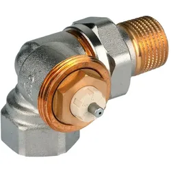 Resideo Eckthermostat links mit SX-Einsatz 1/2", Thermostat, Beige