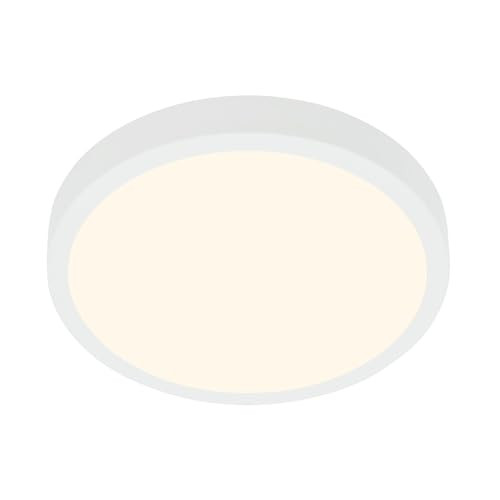 Briloner LED plafondlamp Runa I, wit, Ø 28 cm