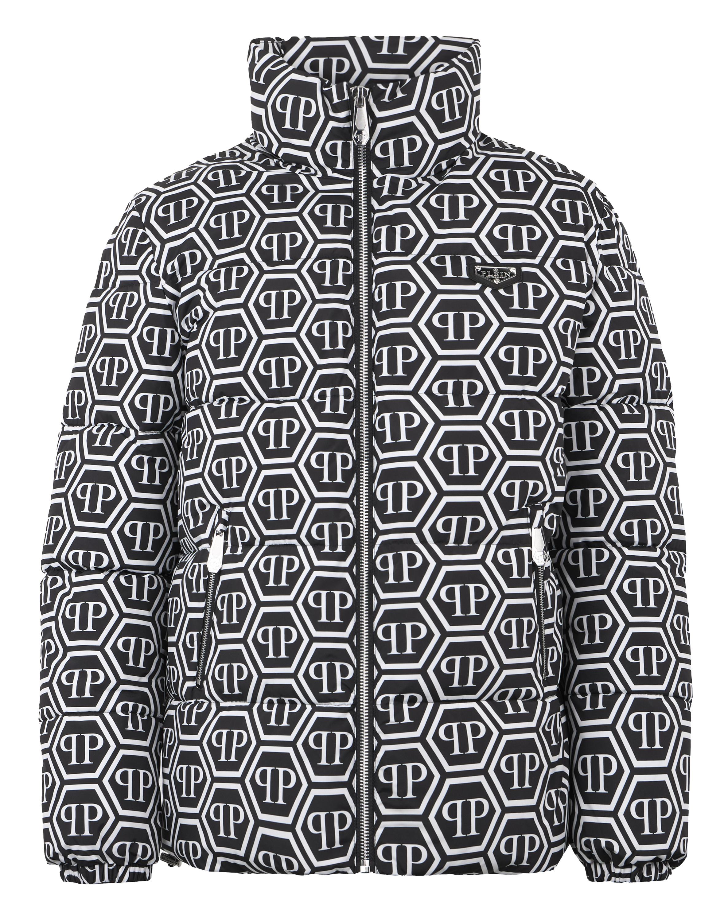 Nylon Puffer Jacket Monogram