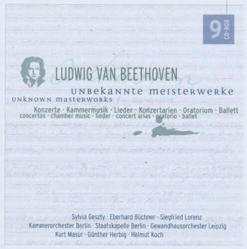 Kurt Masur, Herbig, Koch, Geszty - Beethoven - Unbekannte Meisterwerke - Preis vom 09.10.2026 07:28:09 h
