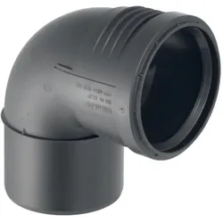 Geberit Silent PP Bogen 390624141 DN 125, 87,5°, schalloptimiert