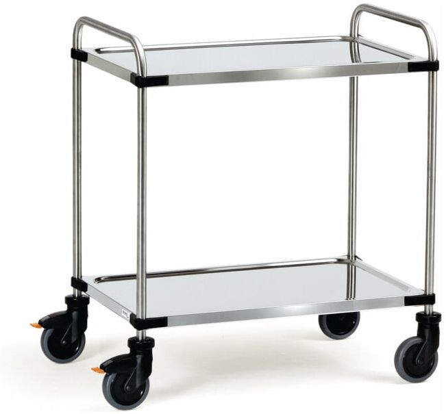 fetra Chariot inox 5036 - charge max. 120kg Pneus TPE (5036)