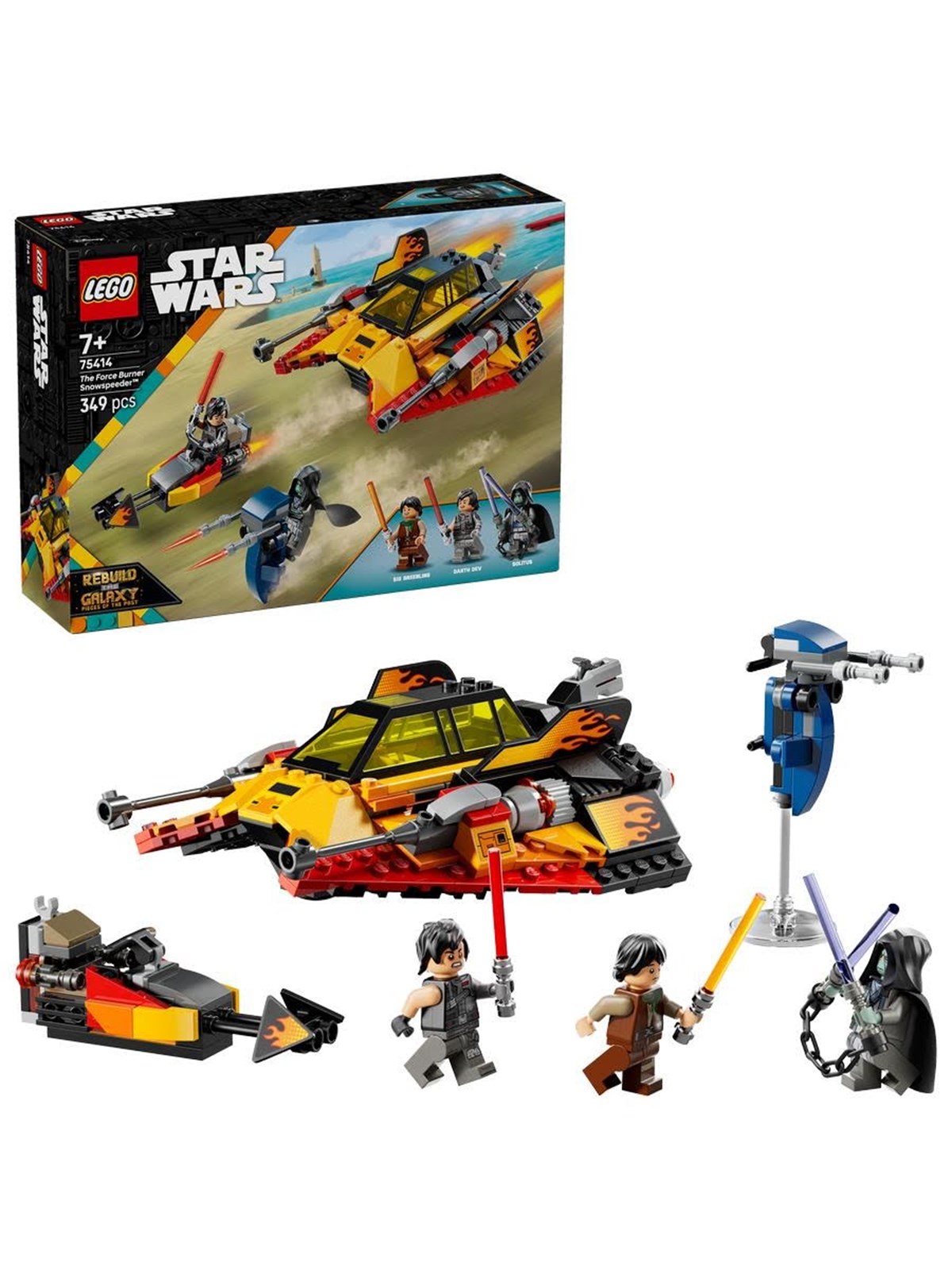 LEGO Star Wars 75414 The Force Burner Snowspeeder