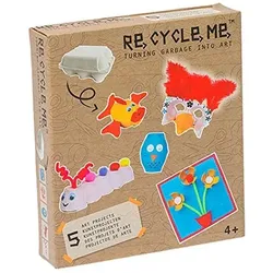 Re-Cycle-Me Basteln mit Eierbox - für Mädchen