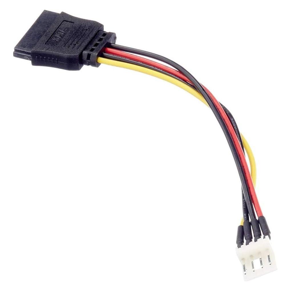 PowerGuard Floppy 4-Pin Male to SATA 15-Pin Female Power Cable (15 cm) (00036143)