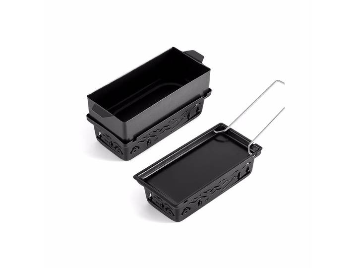 Swissmar Candle Fondue & Raclette Raclettegrill - Bereitet Raclette und Fondue einfach und stimmungsvoll mit Teelichtern zu – Raclette Ofen/Raclette