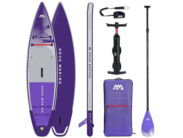 Aqua Marina Stand Up Paddle Touring CORAL lila 350 cm