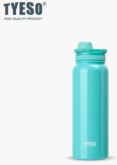 Uplift Essentials Stainless Steel Travel Thermos Bottle With Insulated Tumbler Design For Hot And Cold Drinks green 1200ml