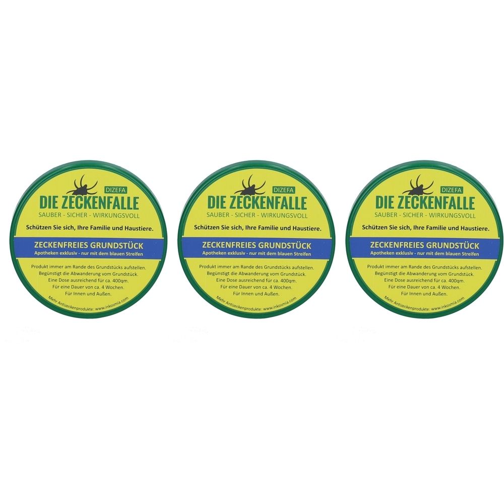 Zeckenfalle Dreierpack 3x1 St Sonstige