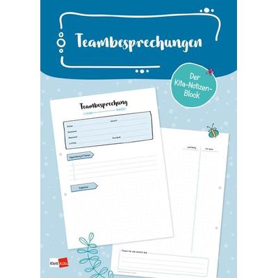 Der Kita-Notizen-Block: Teambesprechungen