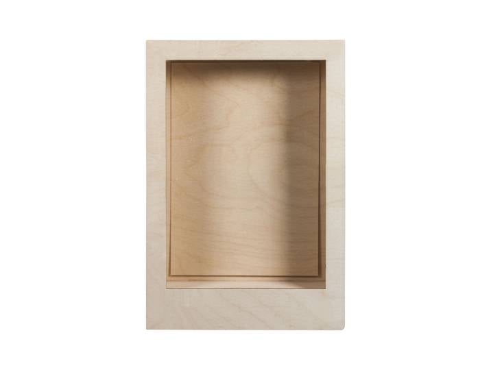 Rayher Holzbausatz 3D-Motivrahmen Natur 20 × 30 × 6.6 cm 8 Stück