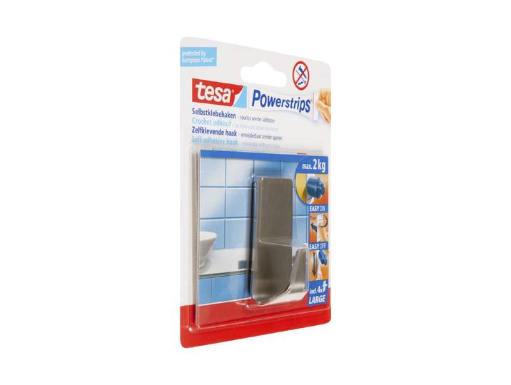 Tesa Powerstrips Haken Large 3.2 × 5.96 cm max. 2 kg