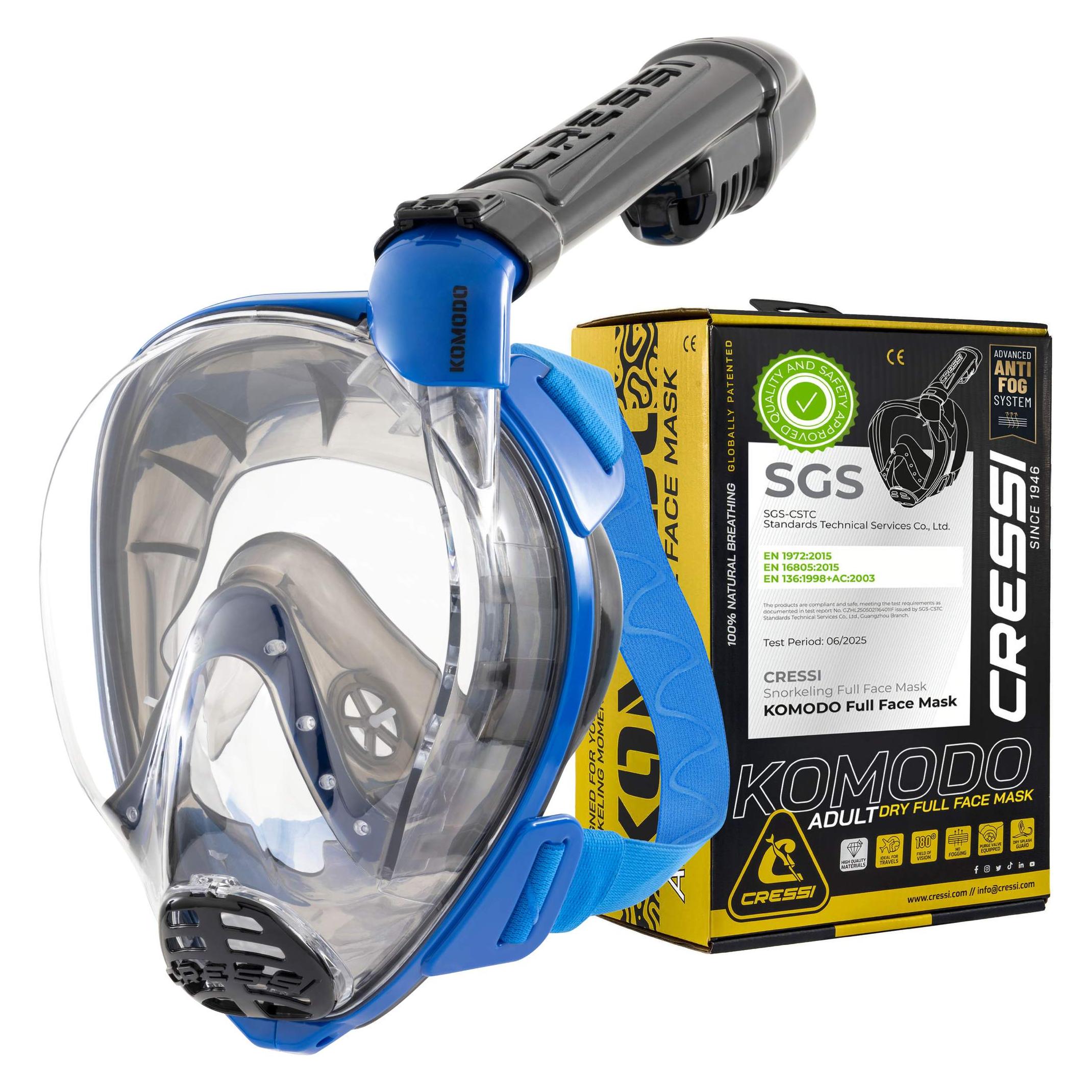 Cressi Komodo Schnorchelmaske (XDT125021)