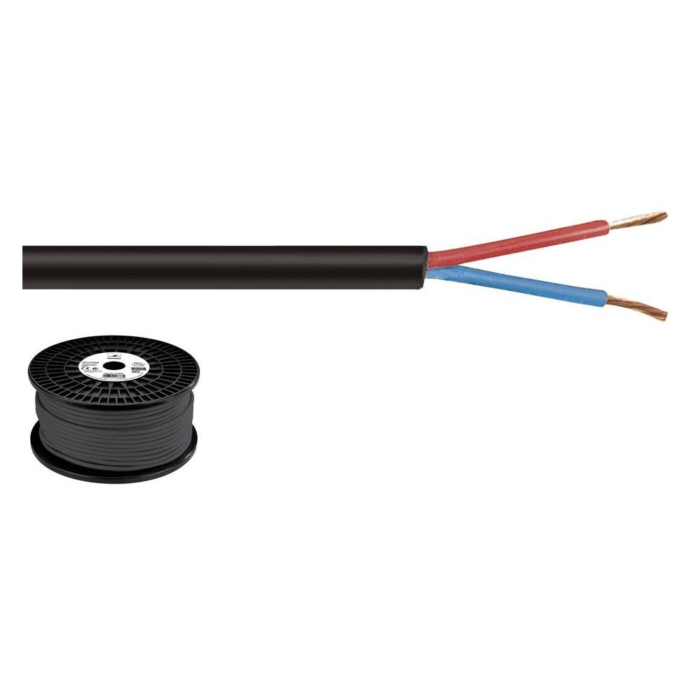 Monacor Lautsprecherkabel Top Quality (100 m, 1.50 mm²) (SPC-515/SW)
