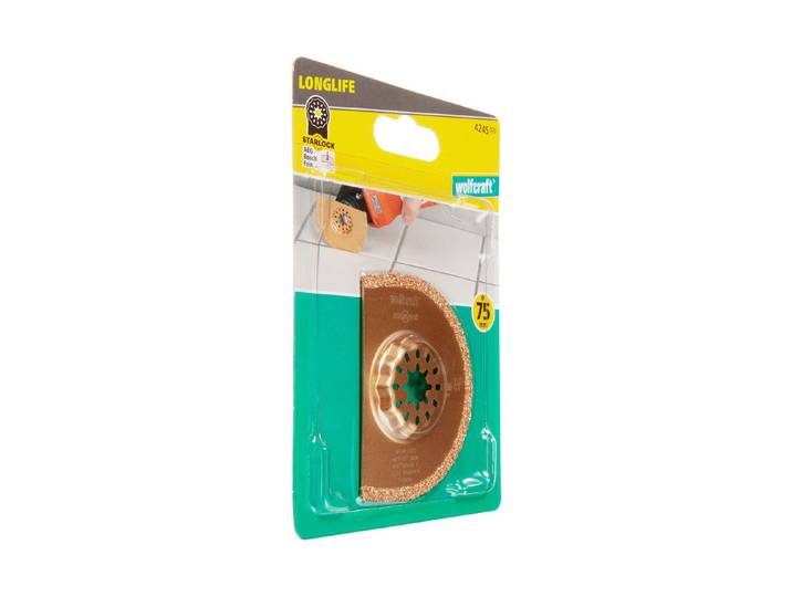 Wolfcraft Segmentblatt HM-Bestreut ⌀ 7.5 cm