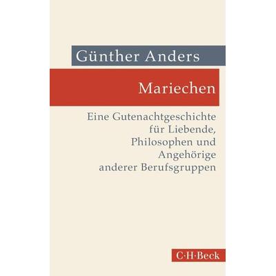 Mariechen, Taschenbuch von Günther Anders, C.H. Beck, 978-3-406-78222-0