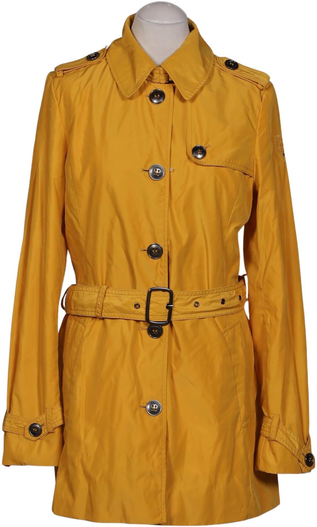 Tommy Hilfiger Damen Mantel, Gelb, Gr. S, Synthetik - Second Hand