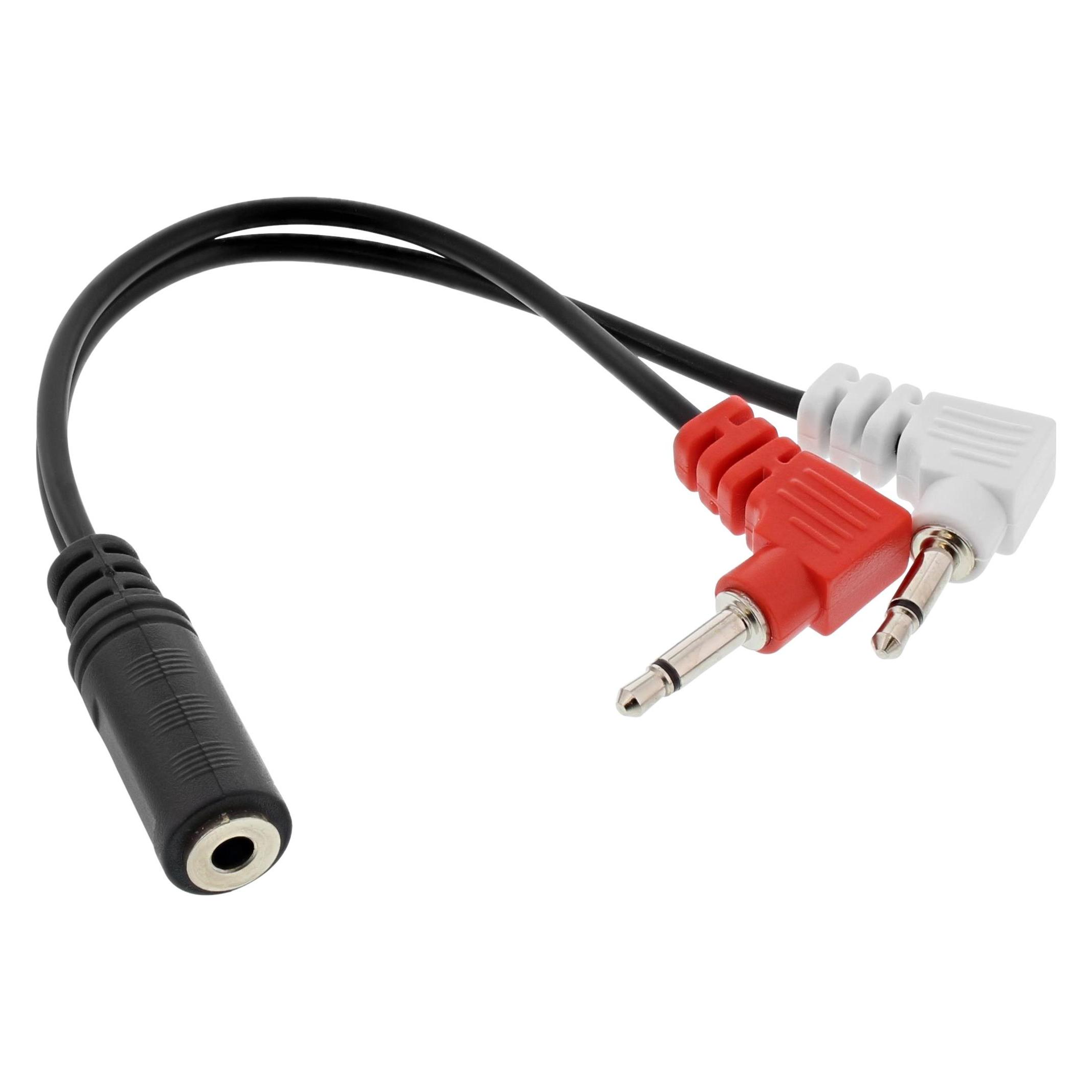 InLine Audio Kopfhörer Flugzeug-Adapterkab. (99313I)