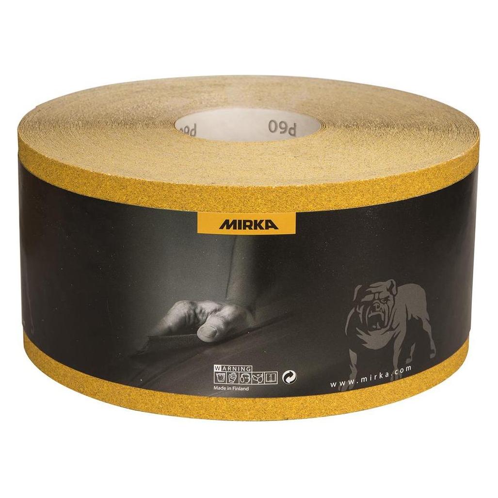 Mirka Gold Universal-Schleifpapierrolle - 115 mm x 50 m - Körnung P80 - Aluminiumoxid (P80) (39597437)