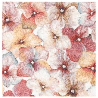 SAFAVIEH Calista Shag Itsumi Abstract 1-inch Thick Rug