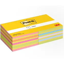 Post-it Haftnotiz 2028-OCPPX2 76x76mm 450 Blatt sortiert 2 Stück