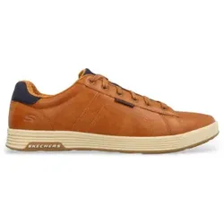Skechers für Herren. 210946 Cavell Lederschuhe - Hensley braun (40), Wohnung, Lässig