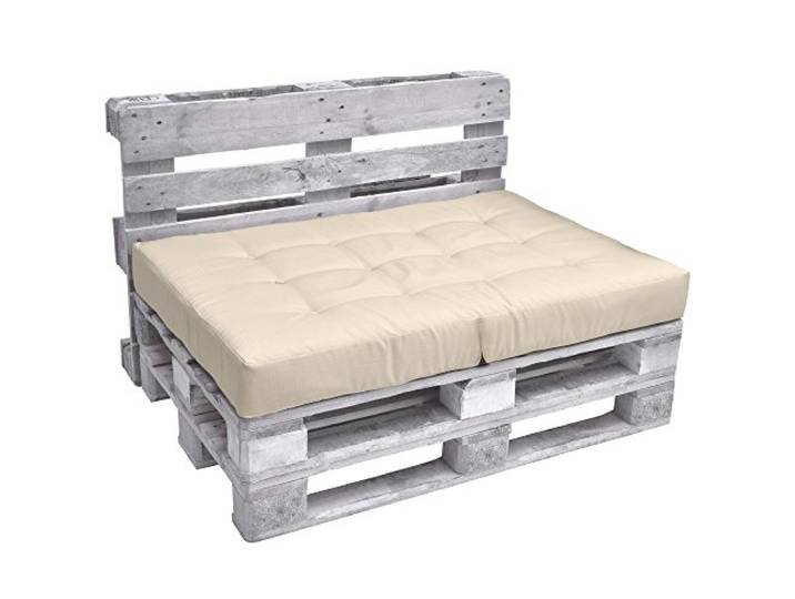 Beautissu Palettenkissen Outdoor Sitzkissen für Paletten Europaletten